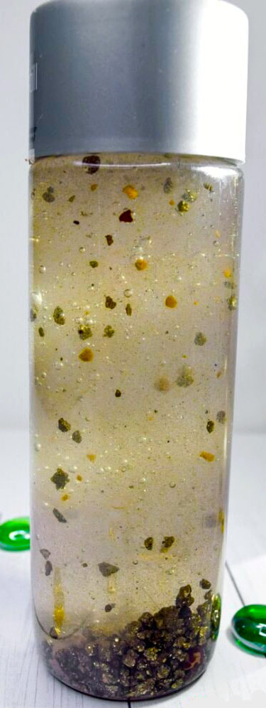 St. Patrick's Day Fool's Gold Sensory Bottle Picture