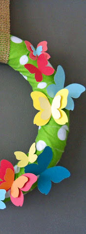 Do-it-Yourself Butterfly Themed Decorations Crafts Picture