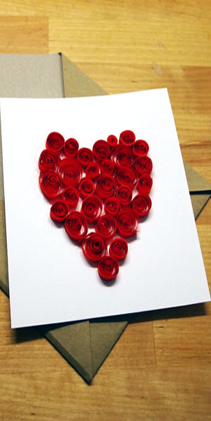 Design & Paper 3D Valentine's Day Card Picture