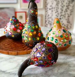Decorated Gourds Picture