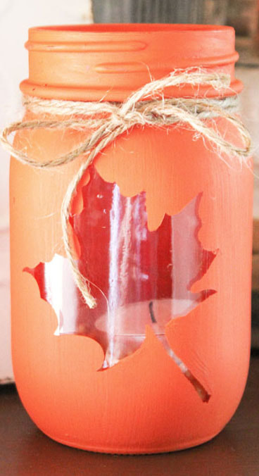 Autumn Mason Jar Containers Picture