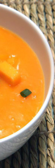 Mother's Day Spicy Chilled Mango & Ginger Soup Picture
