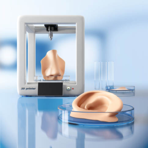3D Printing Nose & Ear Sample Picture