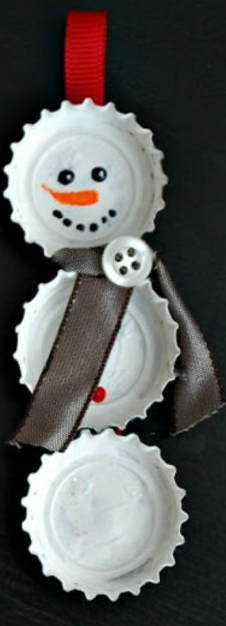 DIY Snowman Ornament Picture