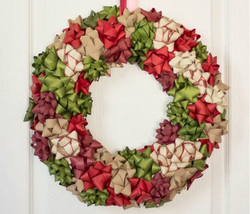Christmas Bow Wreath Picture