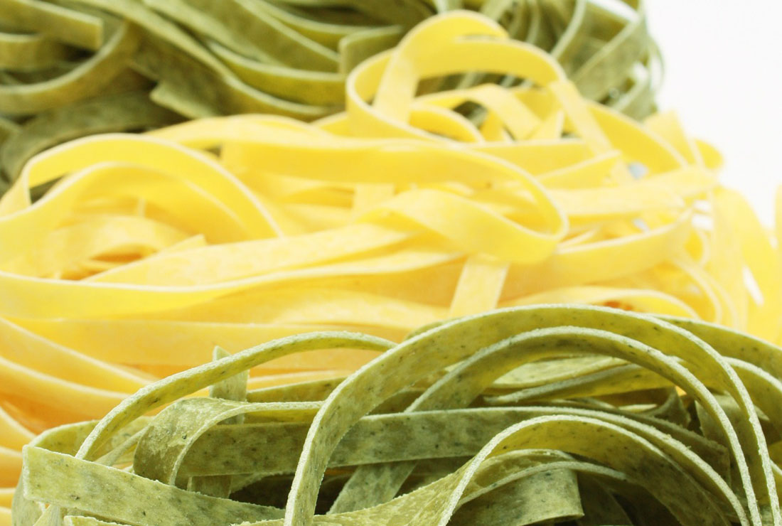 Spinach & Egg Noodles Picture