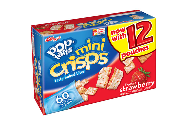 Pop Tarts Mini Crisps Frosted Strawberry Picture