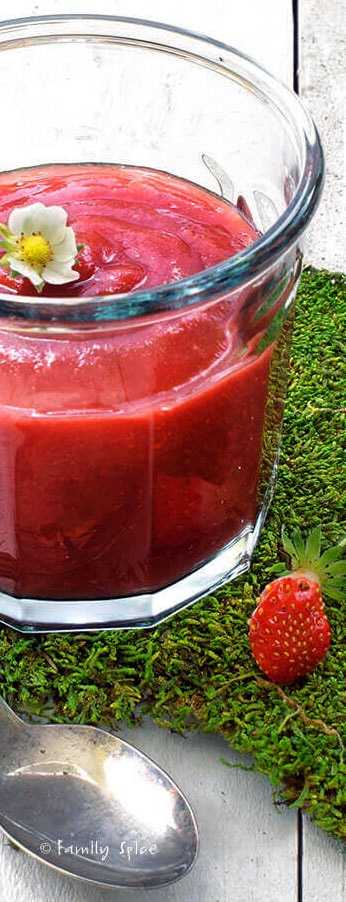 Sugar Free Strawberry Applesauce Picture