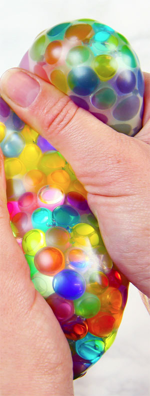 DIY Rainbow Stress Ball Picture