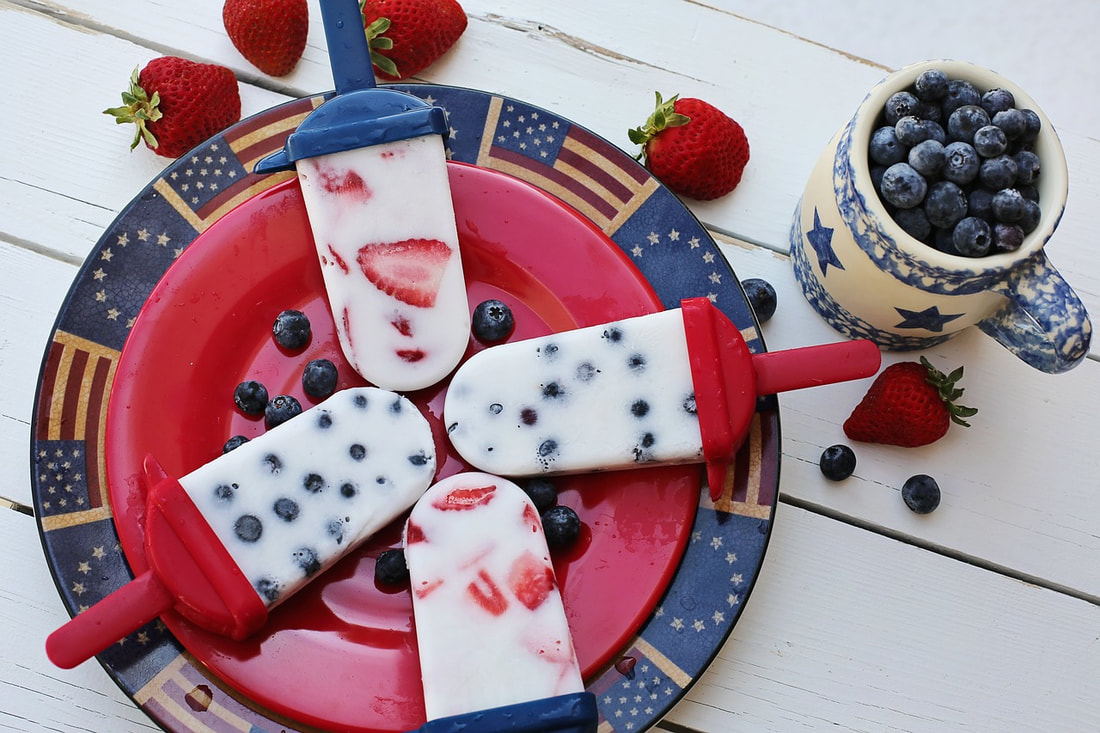 4th of July Desserts Banner Picture