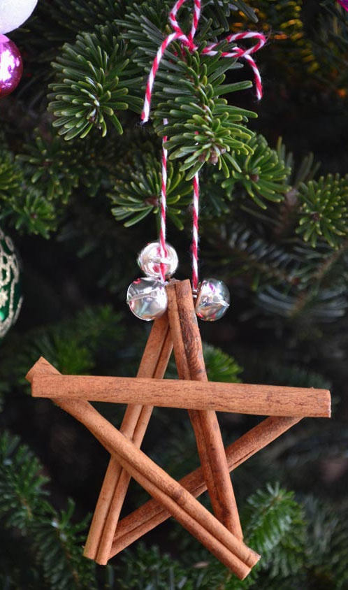 DIY Cinnamon Star Christmas Ornament Picture