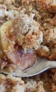 Gluten Free Apple & Fig Crumble Picture
