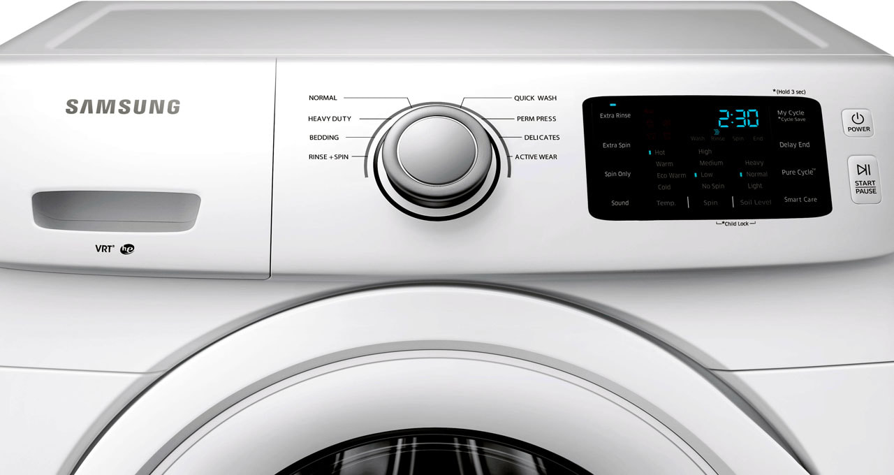 Washing Machine Controls Picture