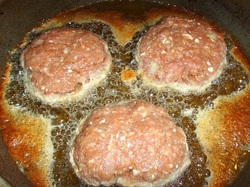 Deep Fried Hamburger Patties Picture