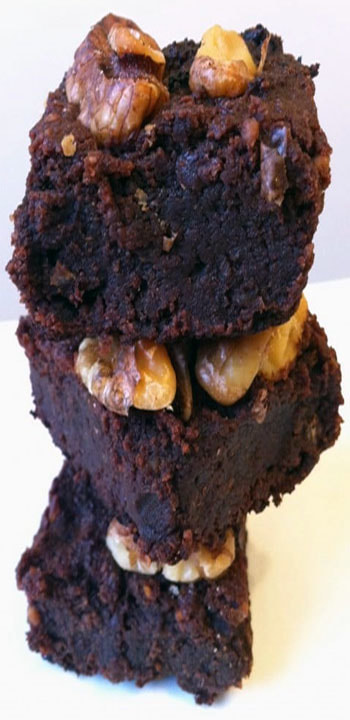 Winter Recipes - Date Sweetened Brownies Picture