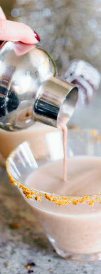 Dairy-Free Gingerbread Martini Picture