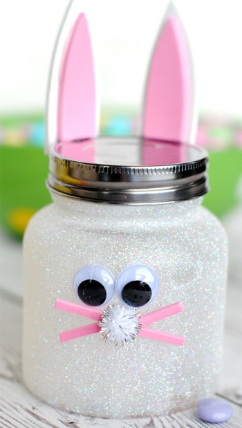 Easter Bunny Jar Picture