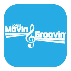 Lori's Movin and Groovin App Icon Picture