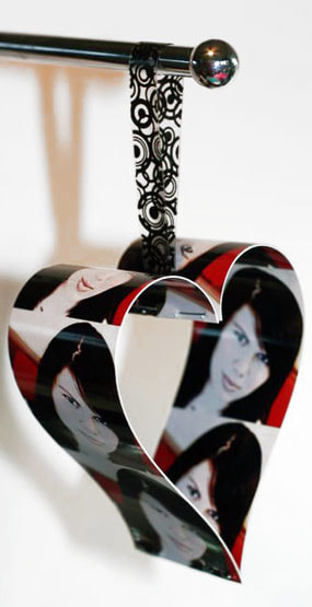 DIY Heart Photo Ornament Picture
