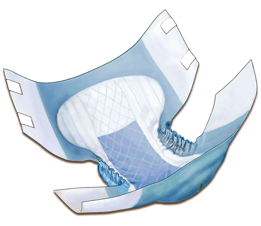 Covidien Wings Tab Style Incontinence Briefs Picture