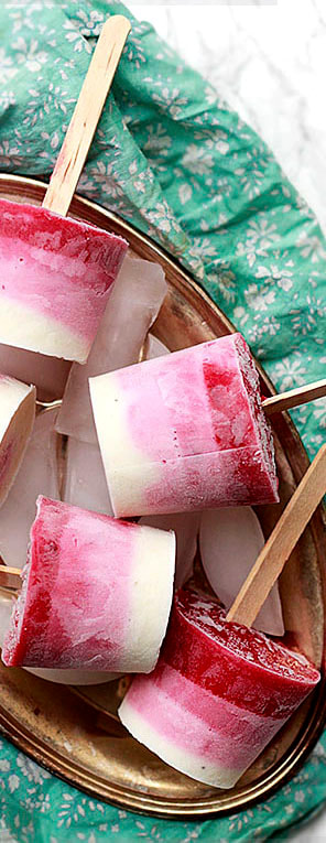 Valentines Ombre Yogurt Ice Pops & Frozen Bites Picture