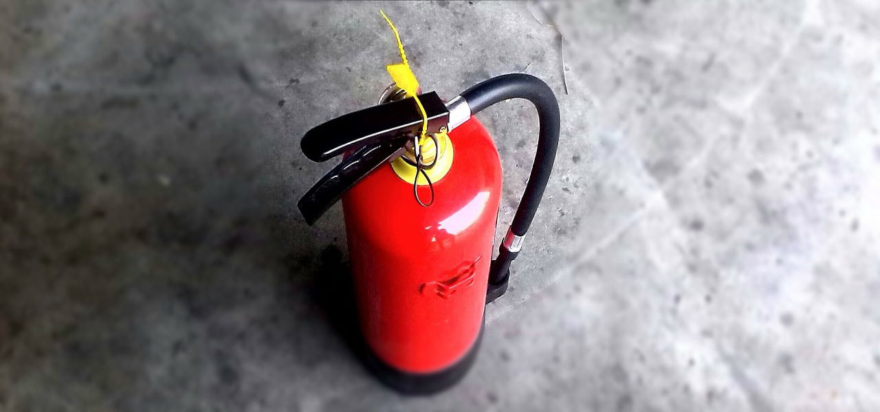Kitchen Safety Fire Extinguisher Picture