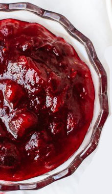 Naturally Sweetened Cranberry Sauce Picture