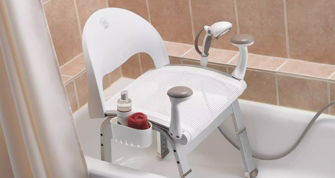 Shower Seat with Caddy Picture