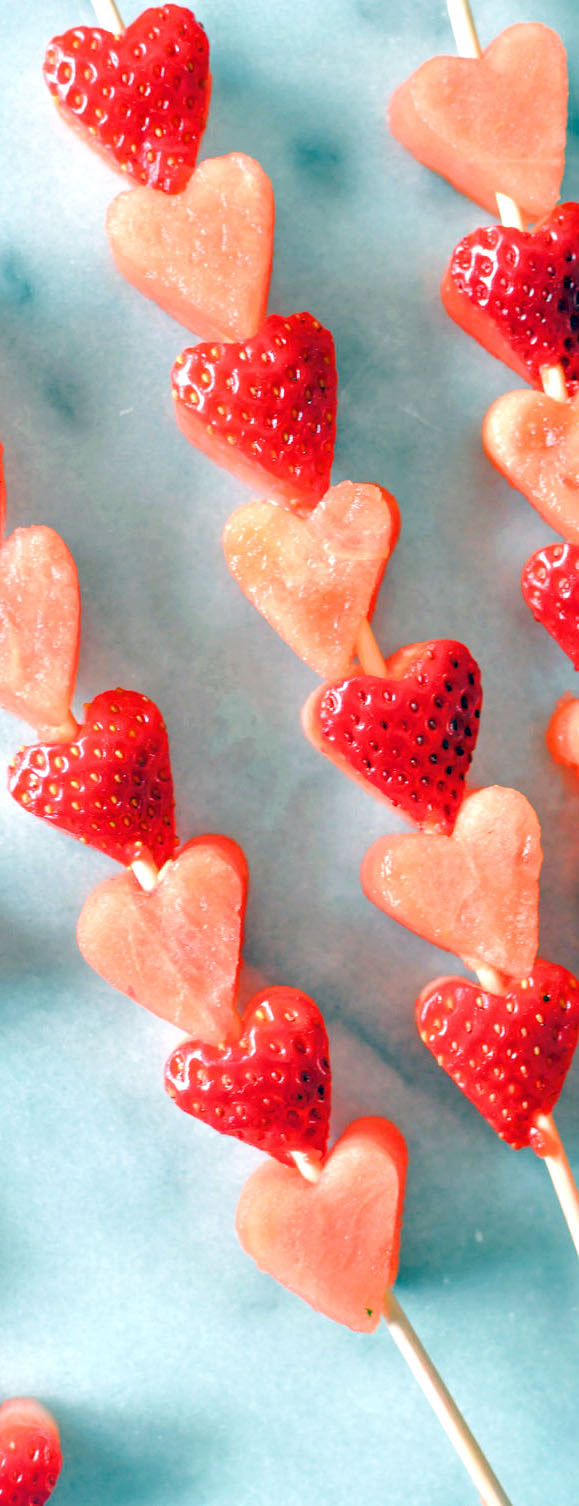 Valentines Heart Skewers Picture