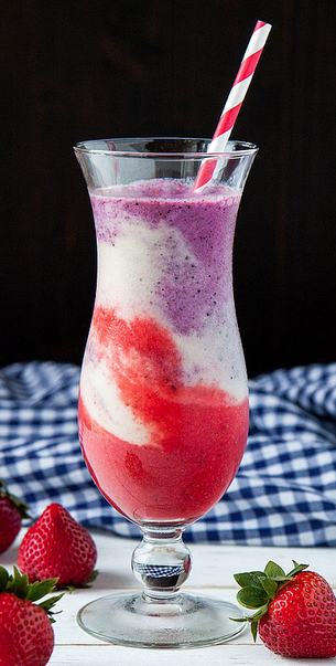 Patriotic Fourth of July Smoothies Picture