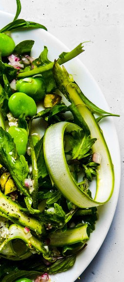 Fava Bean & Asparagus Salad Picture