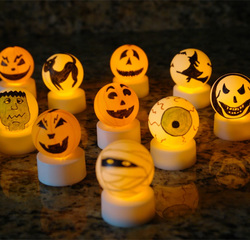 Halloween Tea Lights Picture