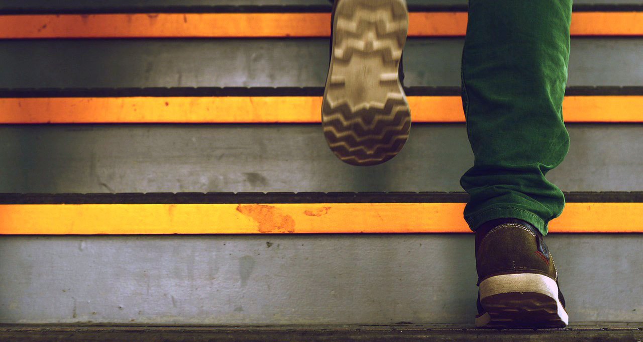 Colored Stair Treads Picture