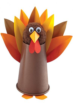 Paper Cup Turkey Picture
